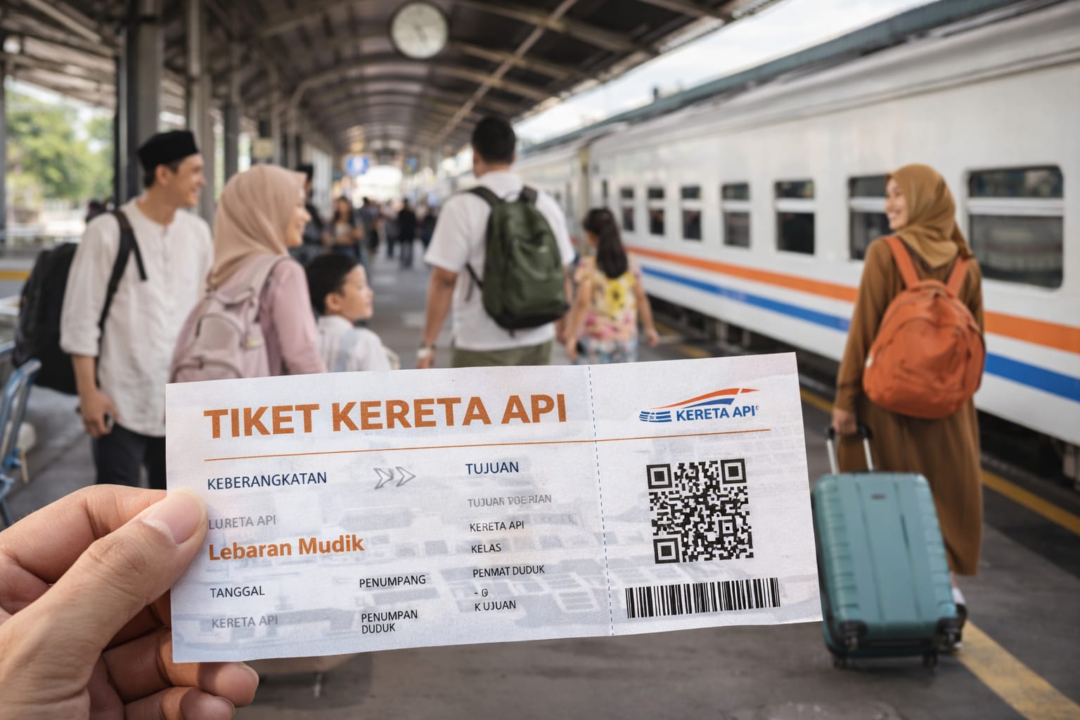Mudik Lebaran 2026: Ini Jadwal Pemesanan Tiket Kereta dan Tips Anti Gagal