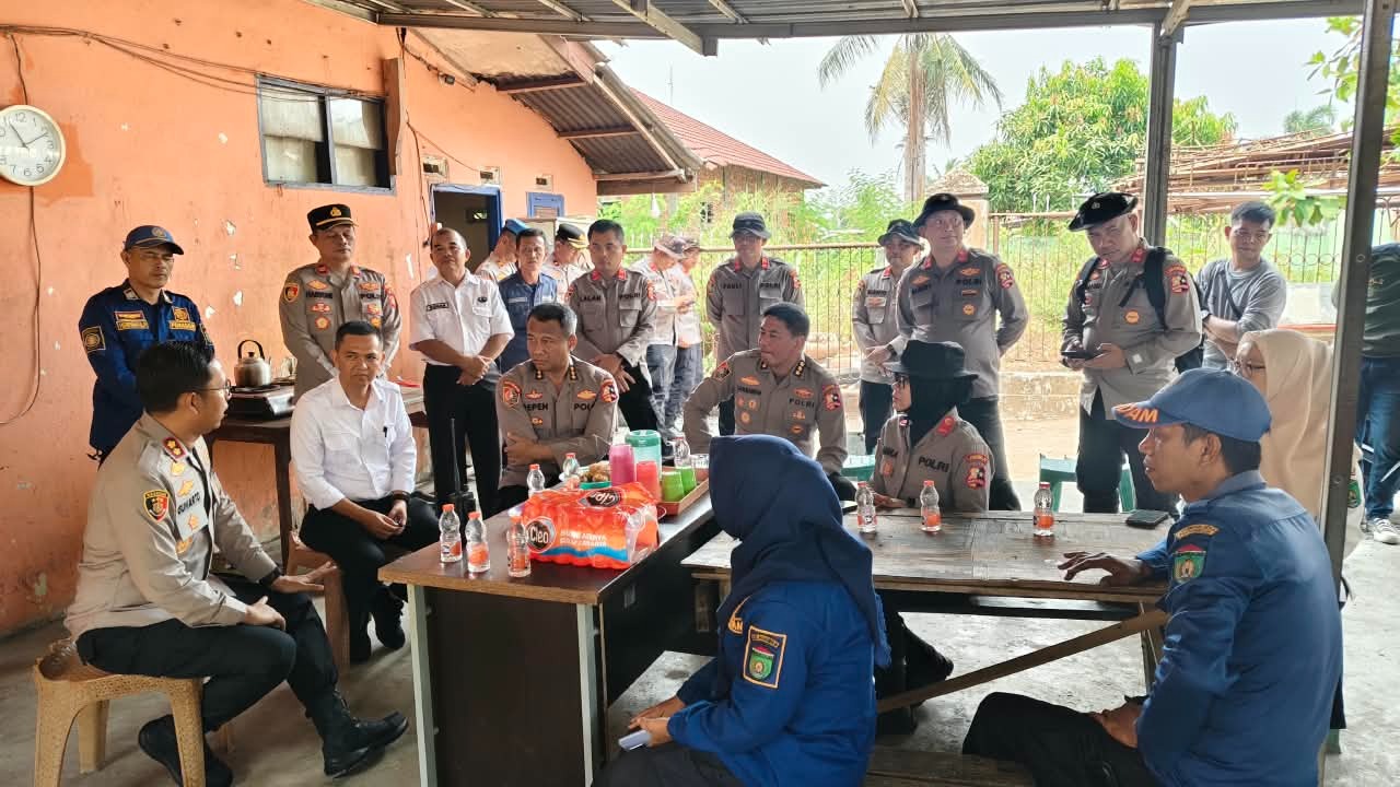 Serdik SPPK Sespim Polri Cek Personel dan Peralatan Karhutla di Prabumulih