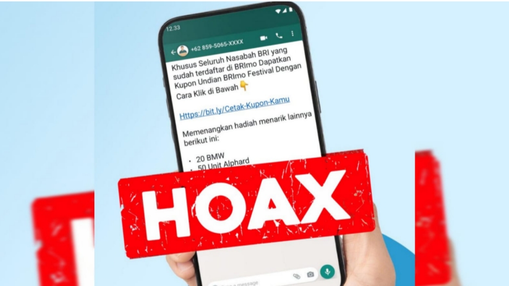 BRI Imbau Masyarakat Waspada Bahaya Klik Tautan Palsu