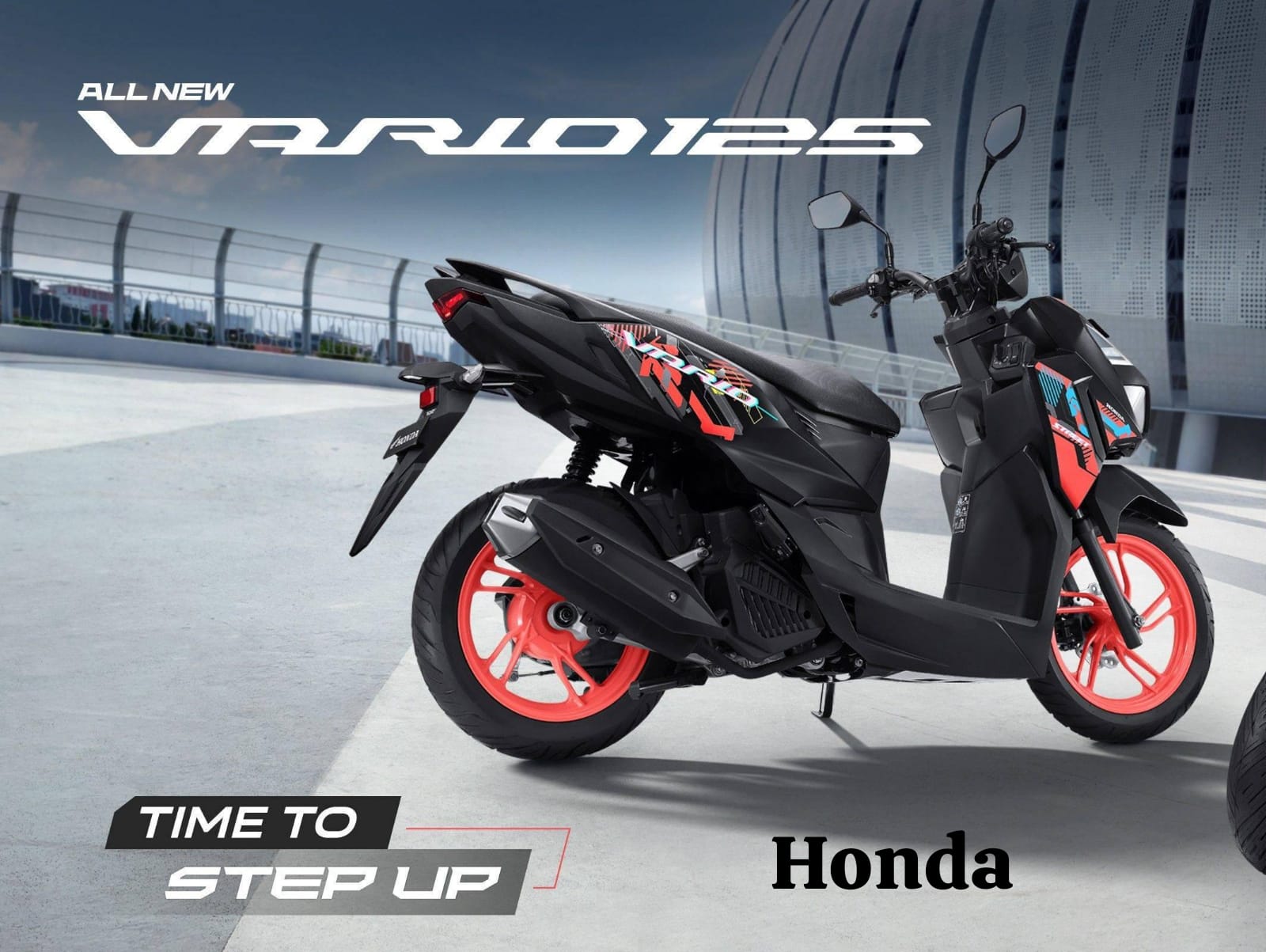 Honda Vario 125 Street, Bawa Desain Lebih Sporty