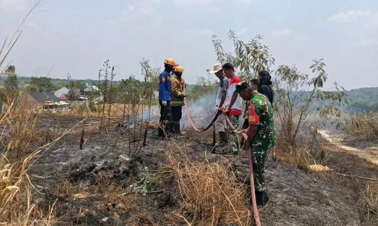 Armada Terbatas, BPBD Prabumulih Hadapi Tantangan Padamkan Karhutla