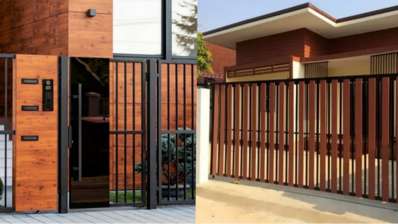 Pagar Minimalis Kombinasi Lisplang: Solusi Estetik untuk Rumah Masa Kini