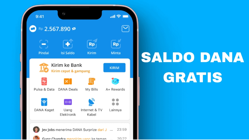 Dapatkan Saldo DANA Gratis dengan 3 Aplikasi Ini