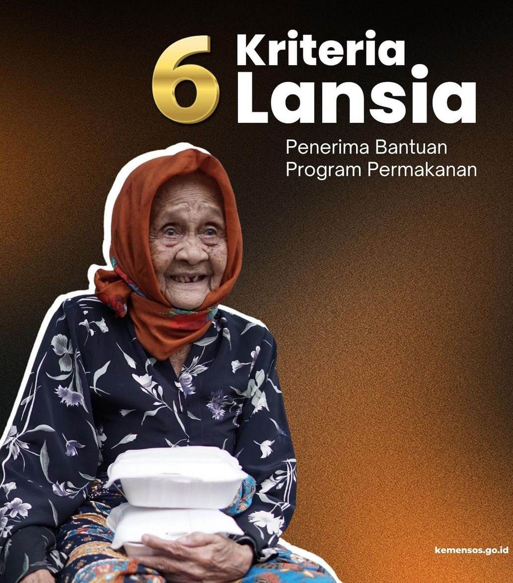 Lansia  Bakal Terima Bantuan, Ini Syarat dan Kriterianya