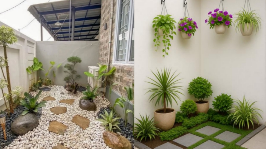 10 Ide Kreatif Menata Taman Kecil Minimalis di Rumah