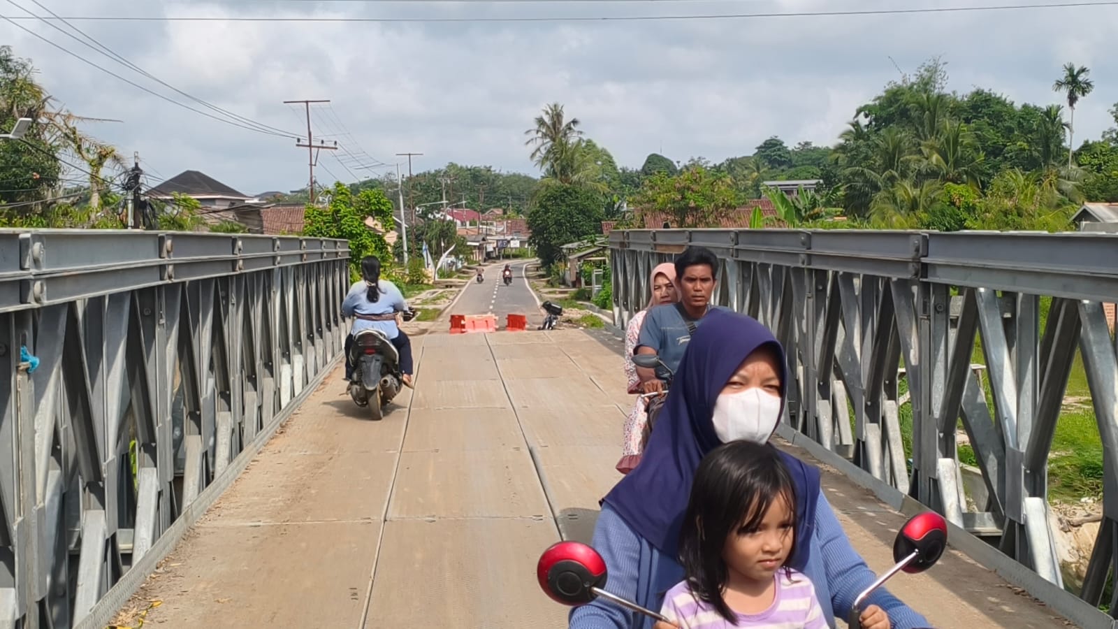 Jembatan Muara Dua Segera Dibangun Permanen, Pemkot Ajukan Bantuan Provinsi