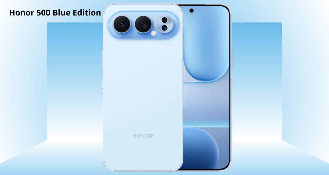 Honor 500 Blue Edition Tampil Mengesankan di 2026, Andalkan Kamera 200 MP dan Baterai Jumbo 8.000 mAh