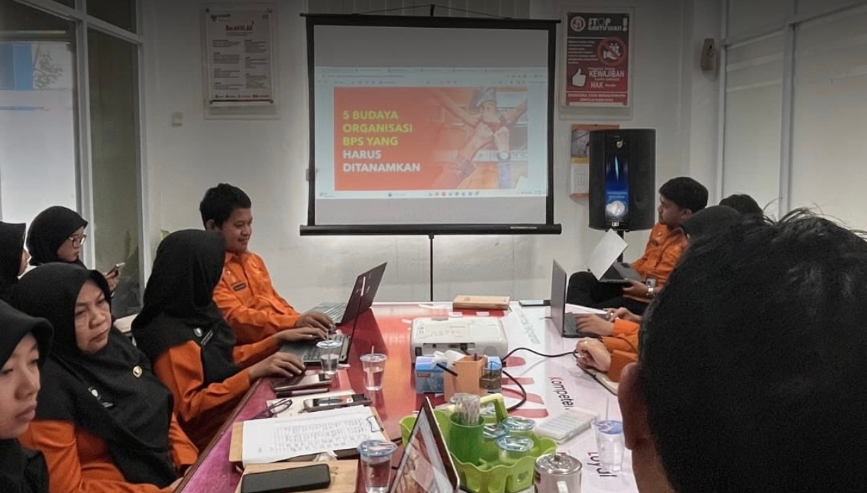 BPS Prabumulih Perkuat Budaya Kerja Demi Tingkatkan Kualitas Pelayanan Publik