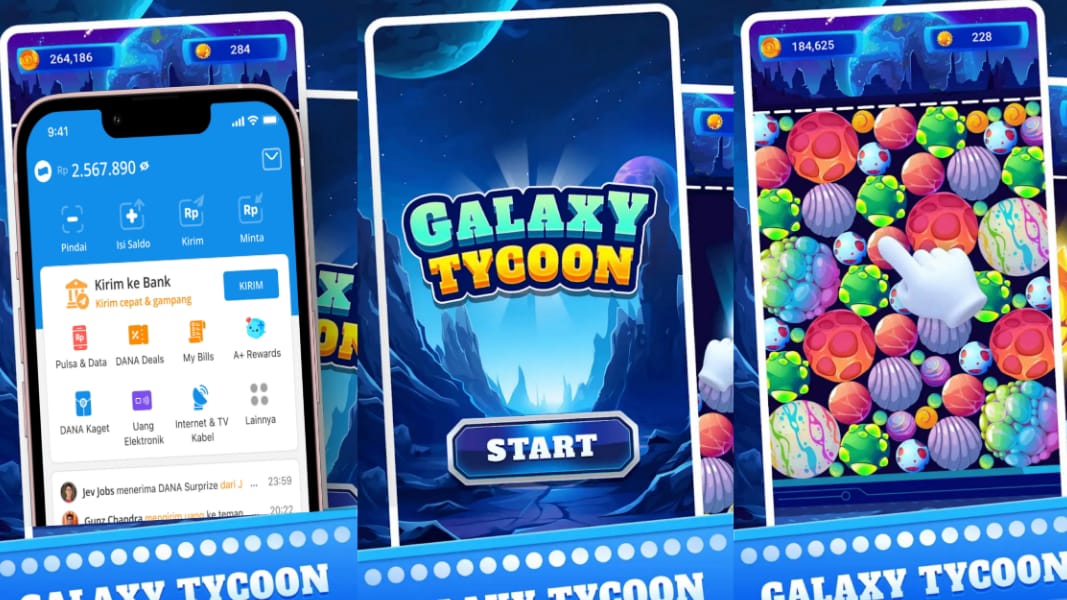 Cuan dari Game? Ini Cara Main Galaxy Tycoon untuk Dapat Saldo DANA