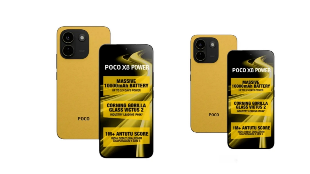 Poco X8 Power Hadir di India, Andalkan Baterai Jumbo 10.000mAh