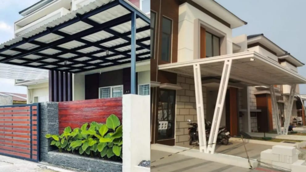 10 Jenis Atap Kanopi Baja Ringan Minimalis yang Diprediksi Tren 2026