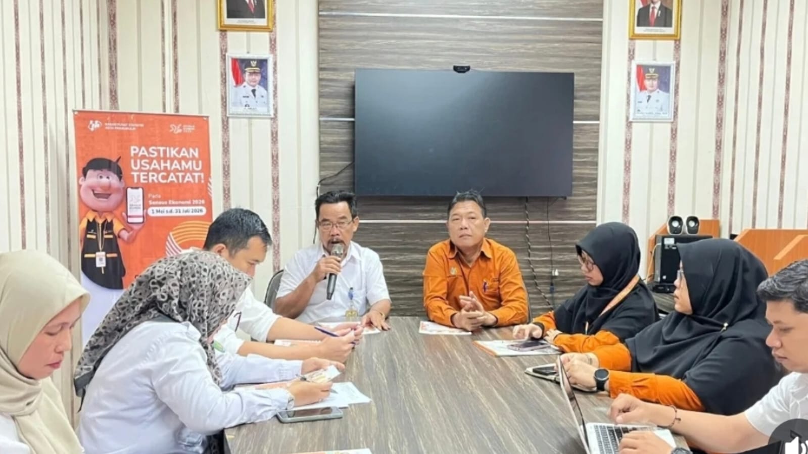 BPS dan Diskominfo Bersinergi Sosialisasikan Sensus Ekonomi 2026 di Prabumulih