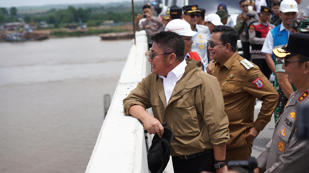 Herman Deru Pastikan Tol Kapal Betung Siap Lancarkan Mudik Lebaran 2026