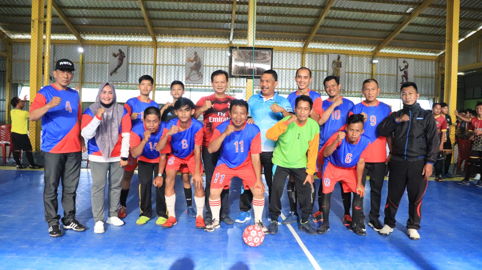 Kelurahan Prabumulih Juara Turnamen Futsal Antar Kelurahan