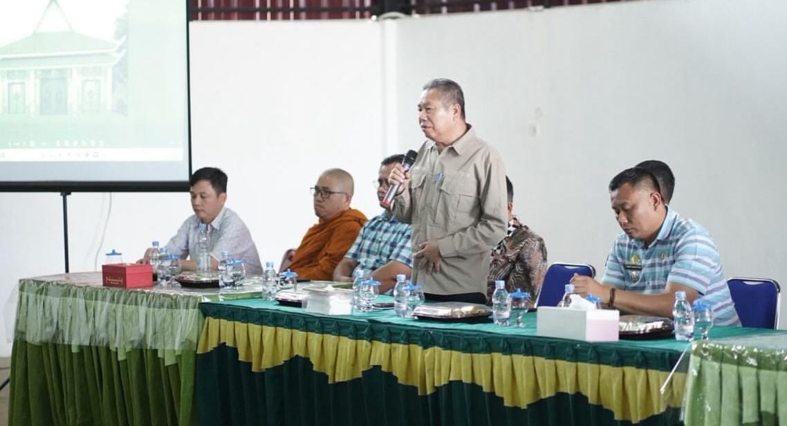 Rencana Pembangunan Vihara Dibahas Bersama, Pemkot Prabumulih Tekankan Kerukunan