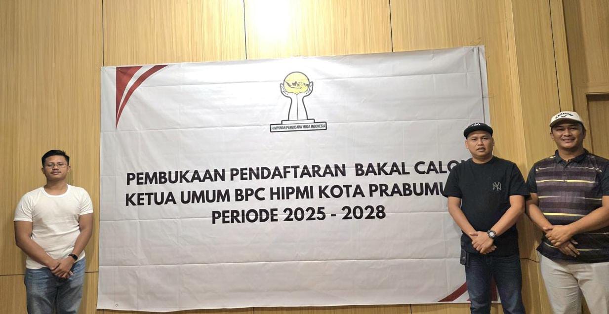 HIPMI Prabumulih Buka Pendaftaran Calon Ketua Umum 2025–2028, Siap Jadi Pemimpin Muda Visioner