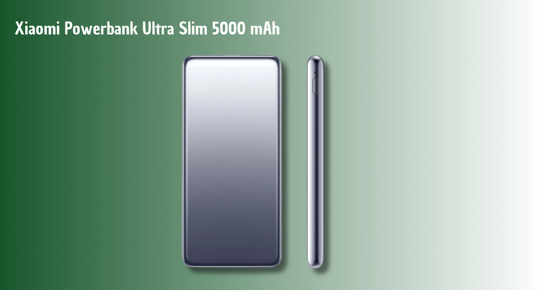 Xiaomi Powerbank Ultra Slim 5000 mAh: Dual Output, Fast Charging, dan Super Ringan