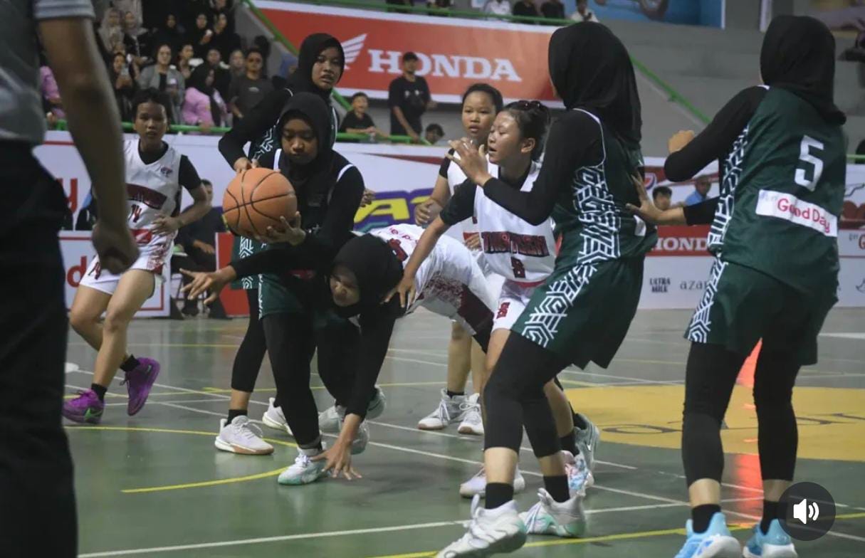 SMANTI Prabumulih Tundukkan TILAS BOIS, Lolos ke Big Eight Honda DBL 2025