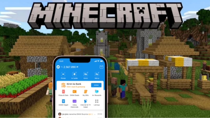 Cara Cepat Top Up Minecoins Minecraft dengan DANA di 2026