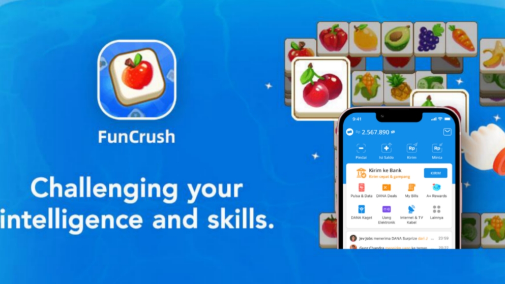 Fun Crush, Game Puzzle Ringan yang Bisa Hasilkan Saldo DANA