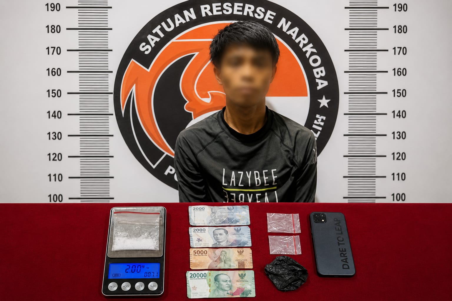 Respons Informasi Warga, Satres Narkoba Polres Prabumulih Amankan Terduga Kurir Sabu