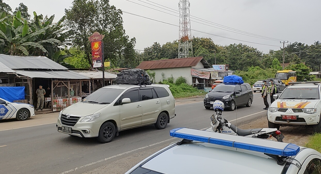 H-3 Idul Fitri, Jalan Sudirman Prabumulih Ramai Dilintasi Kendaraan Pemudik, Wakapolda: Prabumulih Lancar 