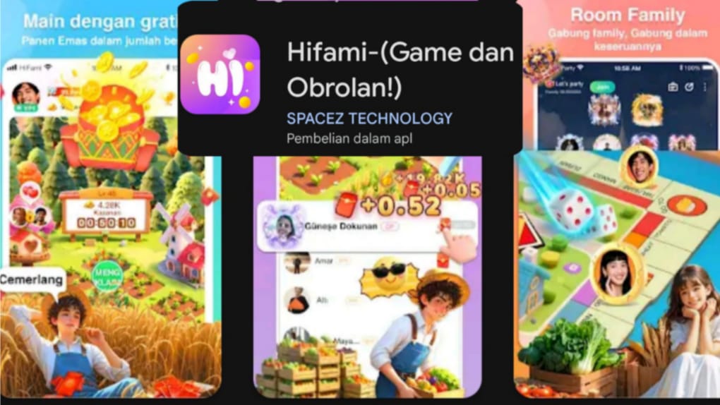 Hifami, Main Game Bertani Sambil Raup Saldo DANA Gratis