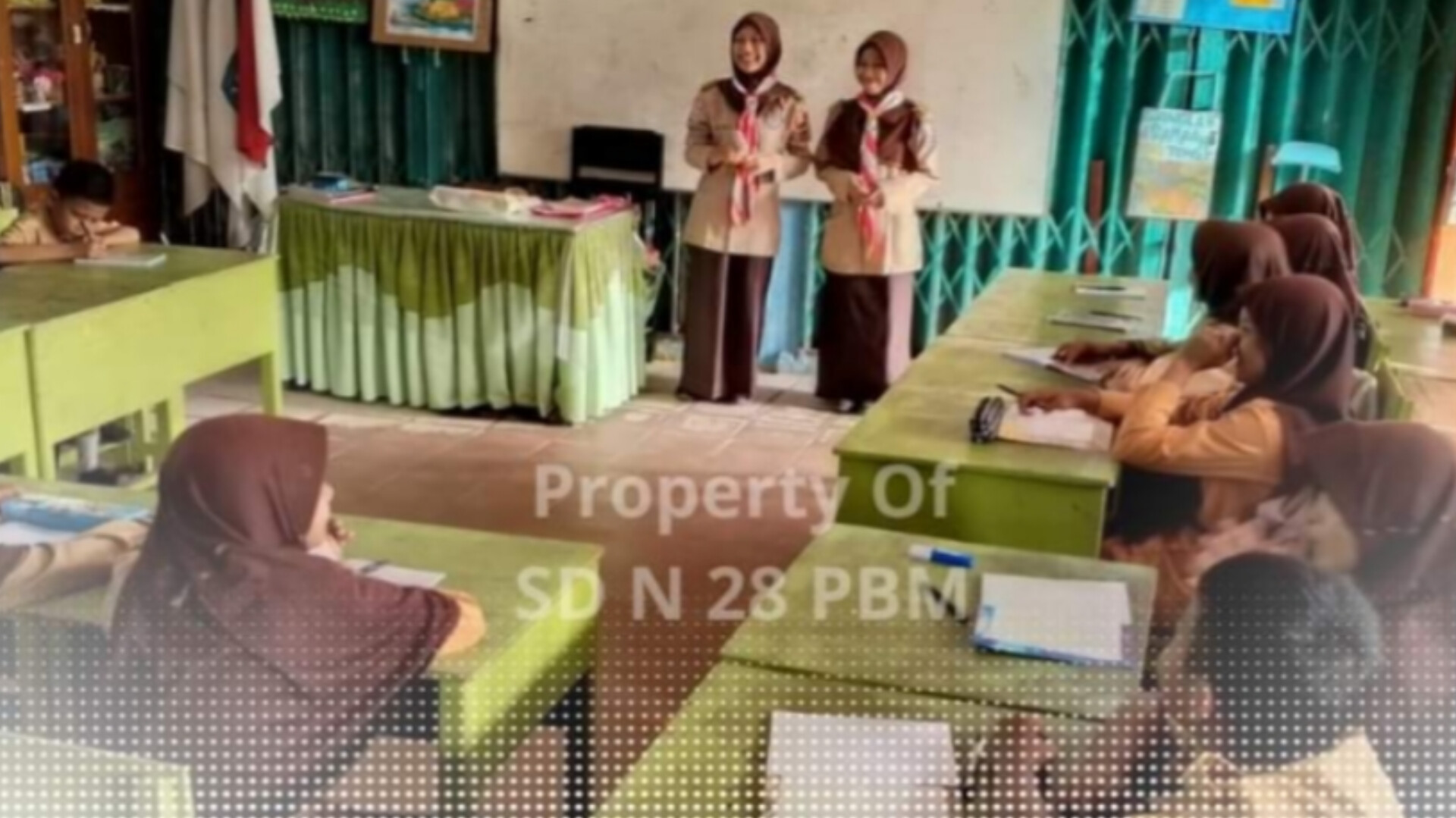 SDN 28 Prabumulih Menjadi Target Sosialisasi Pelestarian Aksara Surat Ulu