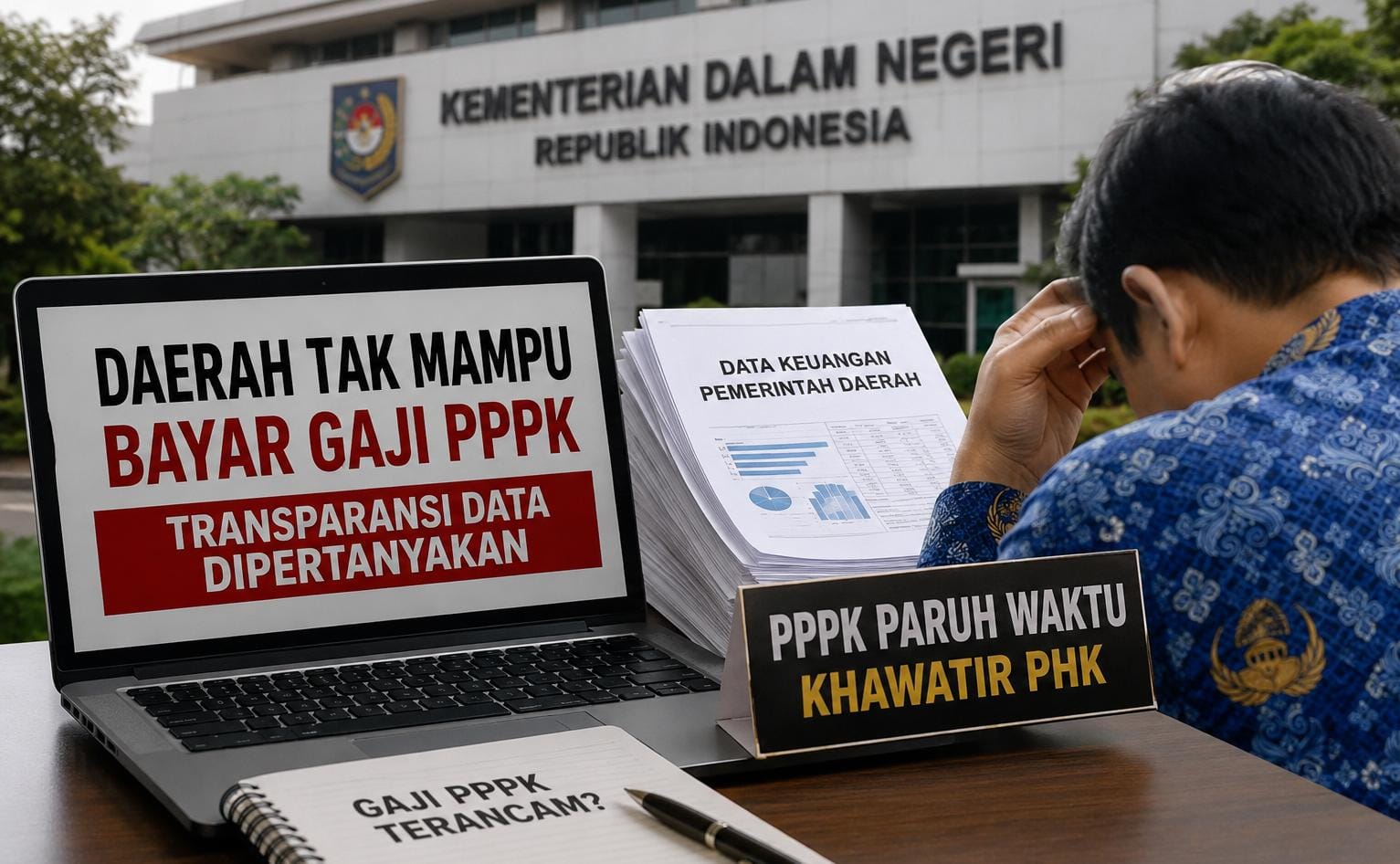 Khawatir PHK, Forum PPPK Desak Kemendagri Buka Daftar Pemda Tak Mampu Bayar Gaji PPPK
