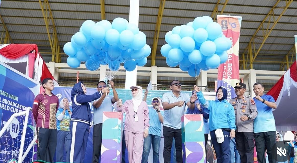Stadion Talang Jimar Ramai, Warga Prabumulih Rayakan Semangat Sepak Bola
