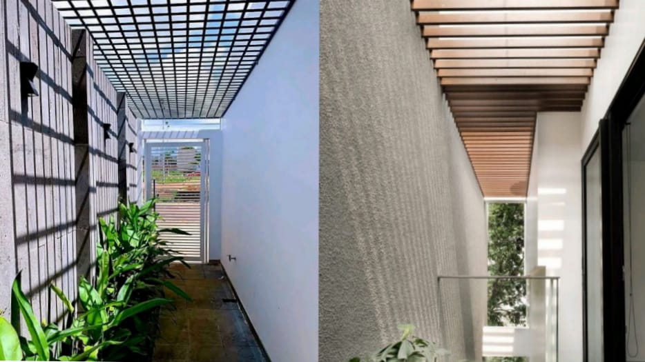 Lorong Samping Rumah yang Stylish: Ide Vertical Garden dan Taman Minimalis
