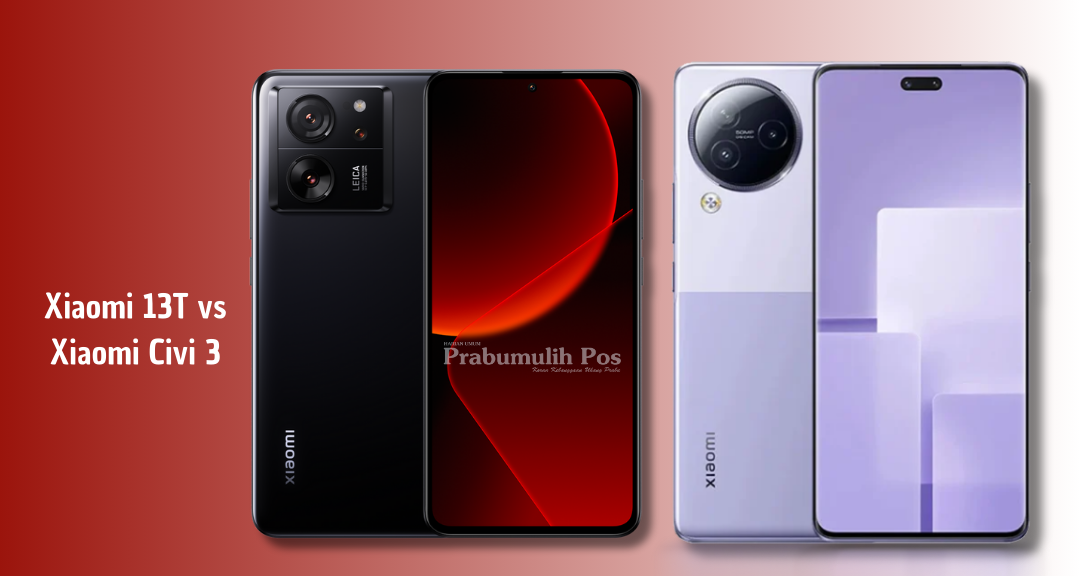 Xiaomi 13T vs Civi 3: Duel Layar AMOLED, Kamera, dan Harga di Indonesia 2025
