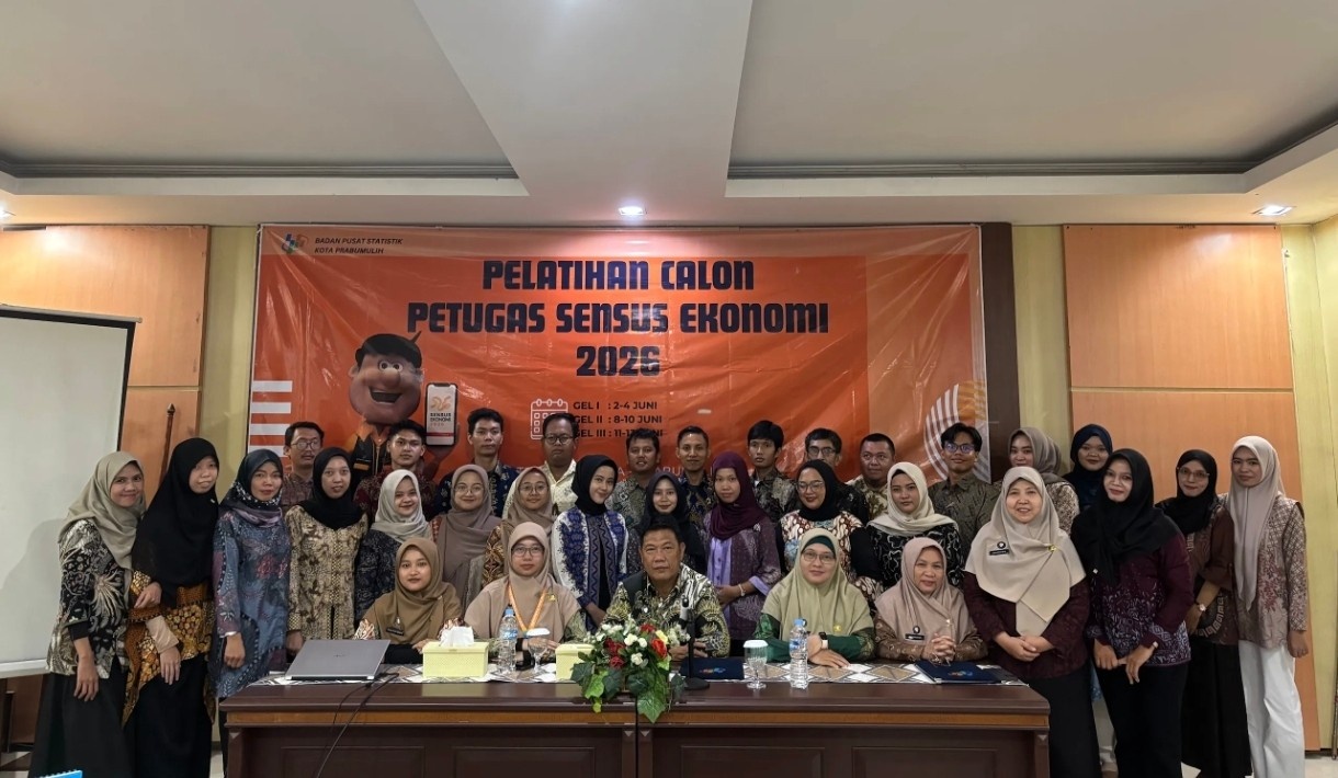 BPS Prabumulih Latih Petugas Sensus Ekonomi 2026,Tekankan Integritas - Akurasi Pendataan