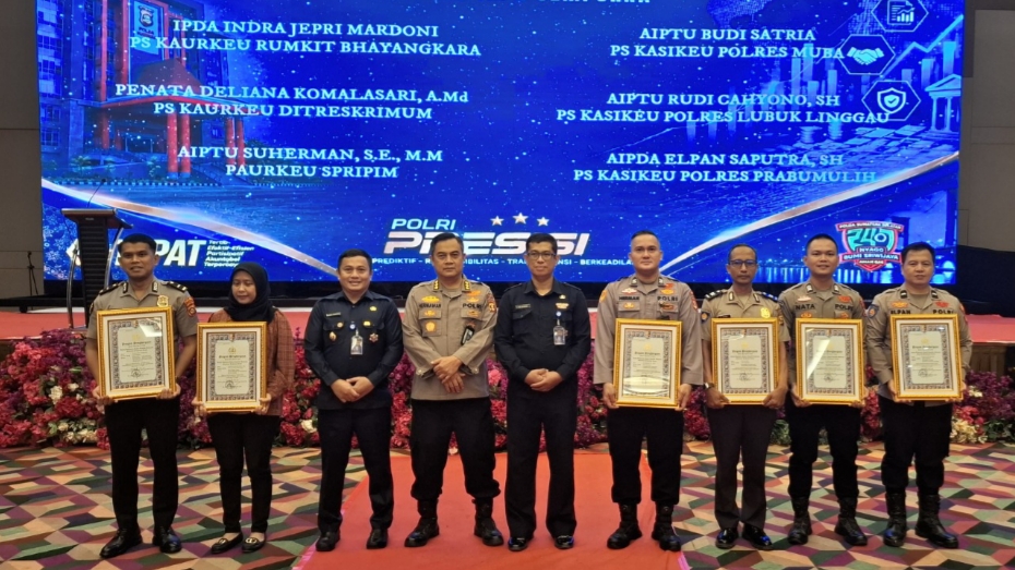 Aipda Elpan Safutra Harumkan Nama Polres Prabumulih Lewat Capaian IKPA 100