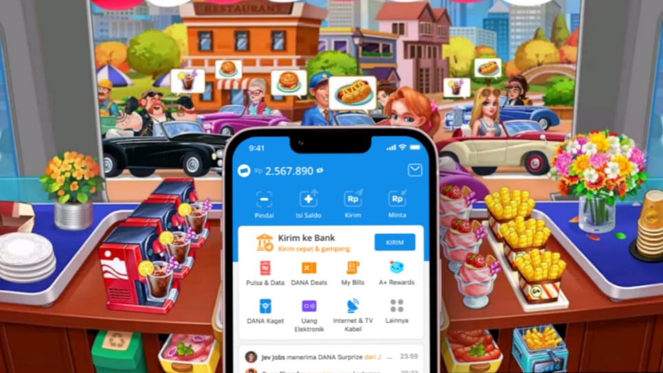 Main Crazy Kitchen Bisa Dapat Saldo DANA Gratis hingga Rp222.000, Begini Caranya!