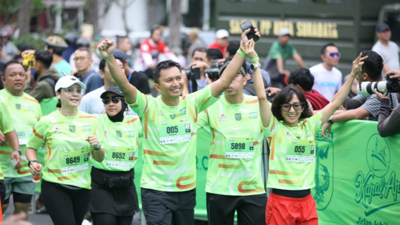 Green Force Run 2025 Gaet Ribuan Pelari, Hampir Separuh dari Luar Surabaya
