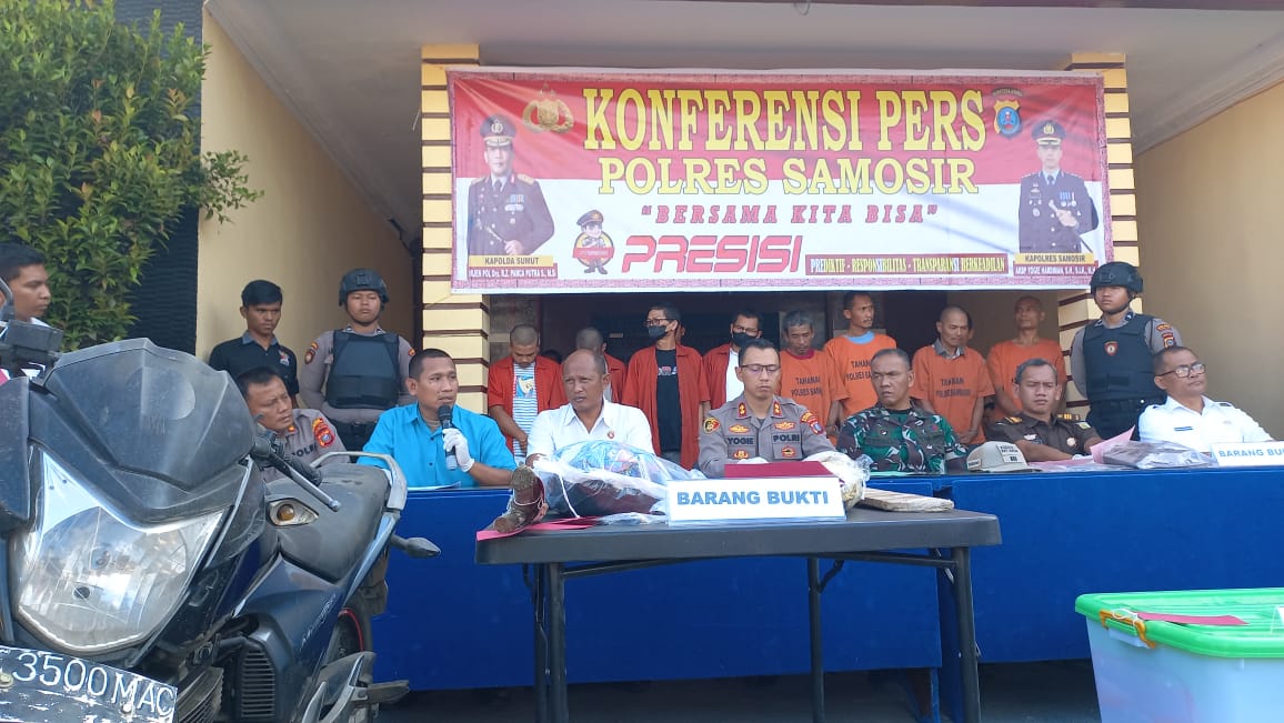 Kasus Pembunuhan 14 Tahun Lalu Diungkap Polres Samosir, Pelaku Ditangkap di OKU Sumatera Selatan