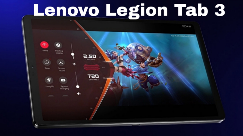 Lenovo Legion Tab 3, Tablet Gaming Premium dengan Layar 165Hz