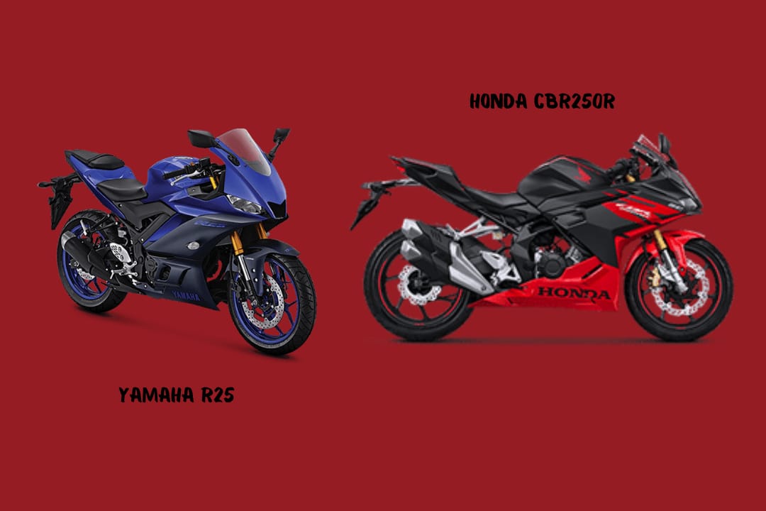 Lebih Kencang juga Tahan Lama Honda CBR250RR dan Yamaha R25 Miliki Desain Bak MotoGP, Ini Speknya..