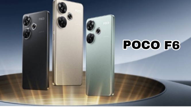 Kenali POCO F6, Ponsel Pintar dengan Kamera AI dan sertifikasi IP64