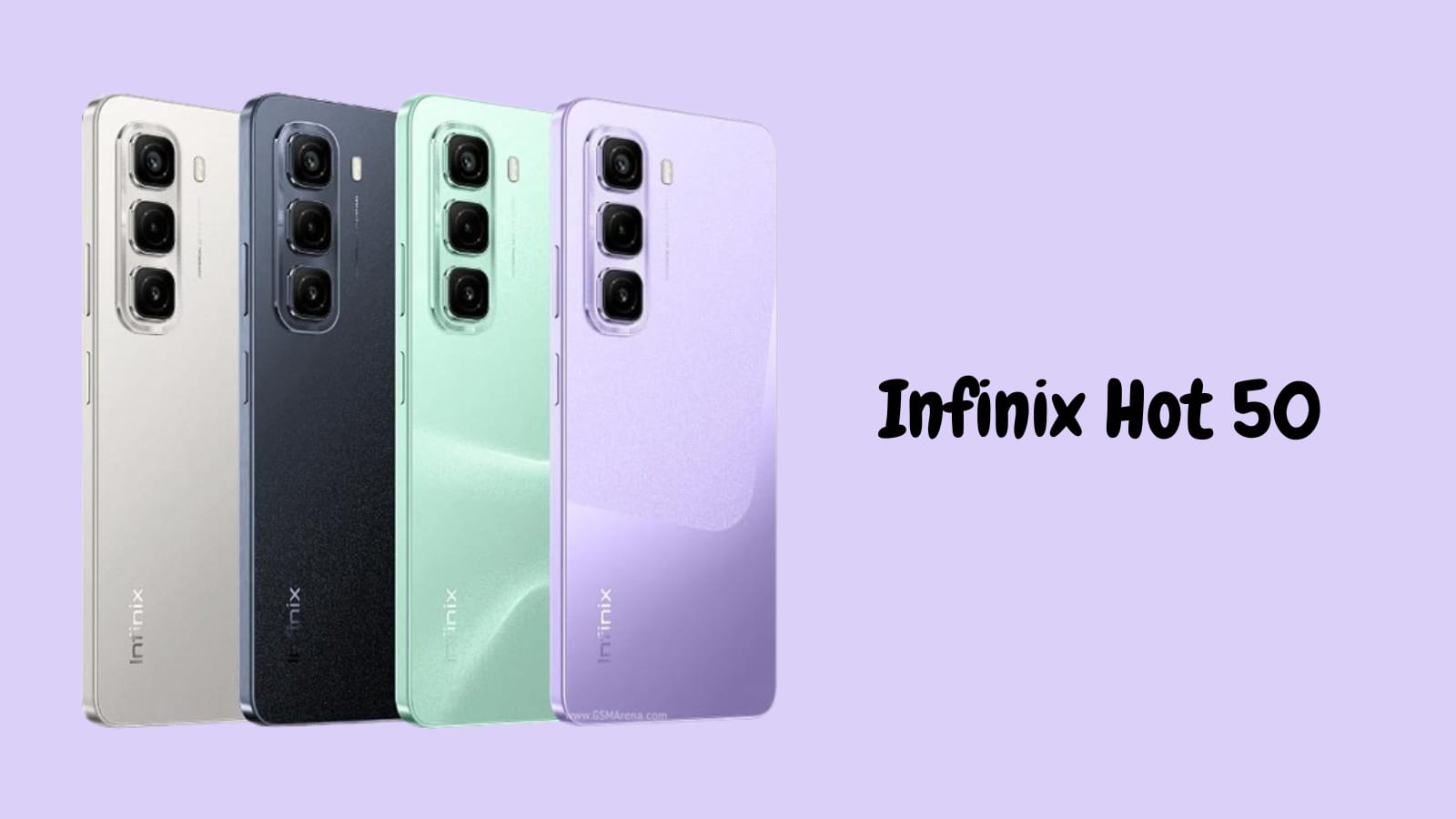 Infinix Hot 50 Pro Miliki Desain Elegan dan Performa Tangguh dengan Harga Terjangkau, Ini Spesifikasinya