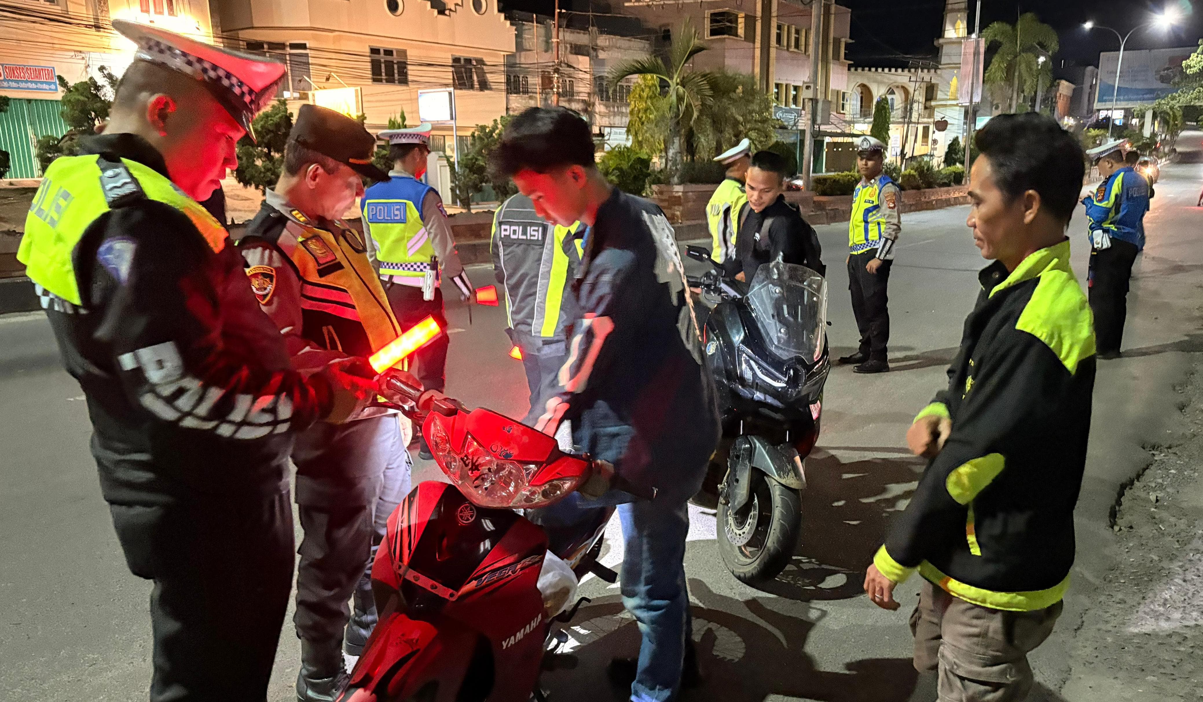 KRYD Polres Prabumulih Sasar 3C, Narkoba hingga Tawuran di Malam Libur