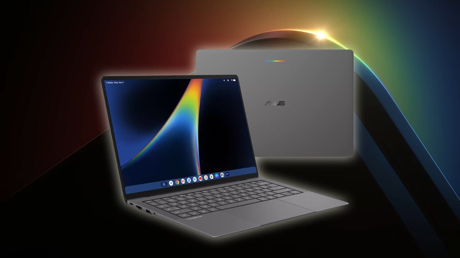 ASUS Googlebook Bocor ke Publik, Bawa Glowbar dan Tombol Khusus Gemini AI