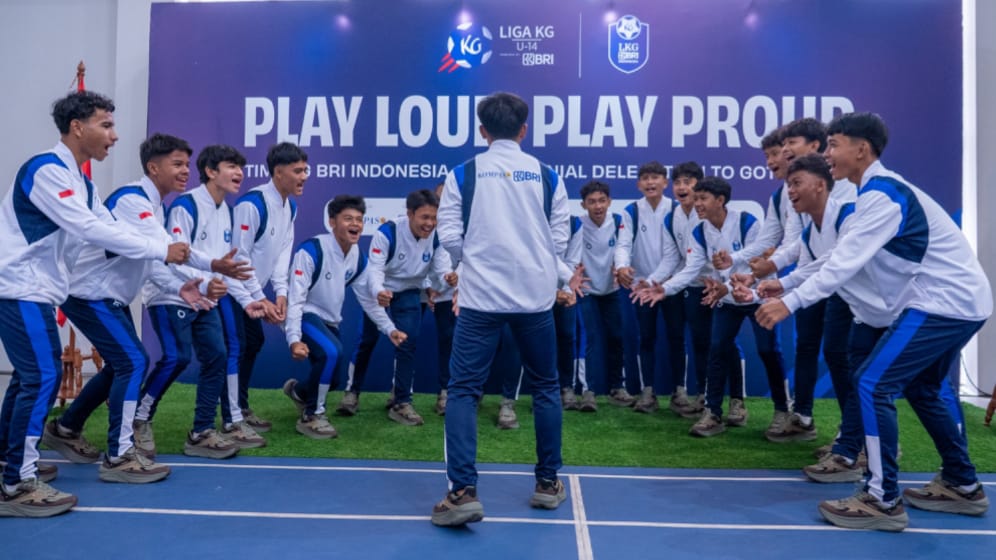 BRI dan Liga Kompas Melepas Keberangkatan Tim LKG BRI ke Piala Dunia Remaja “Gothia Cup” di Swedia