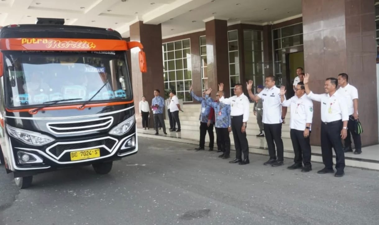 Semarak PEDA ke-16, Wali Kota Prabumulih Resmi Lepas Kontingen KTNA 2025