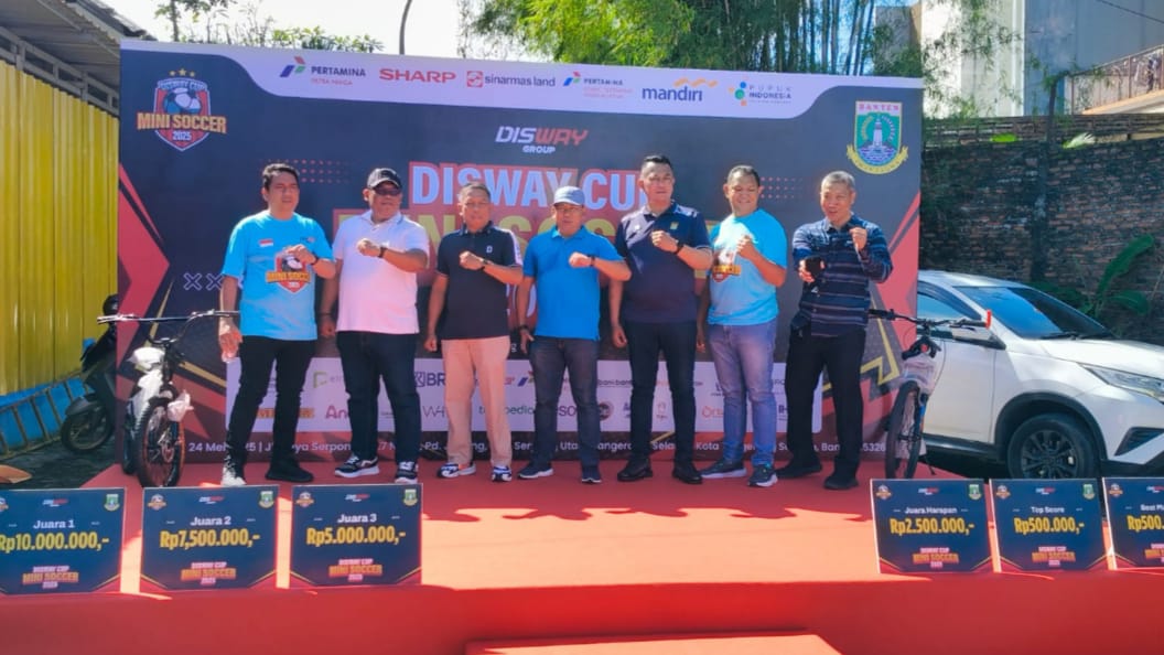 Turnamen Disway Cup 2025, Mempererat Sinergi Wartawan dan Mitra di Tangsel
