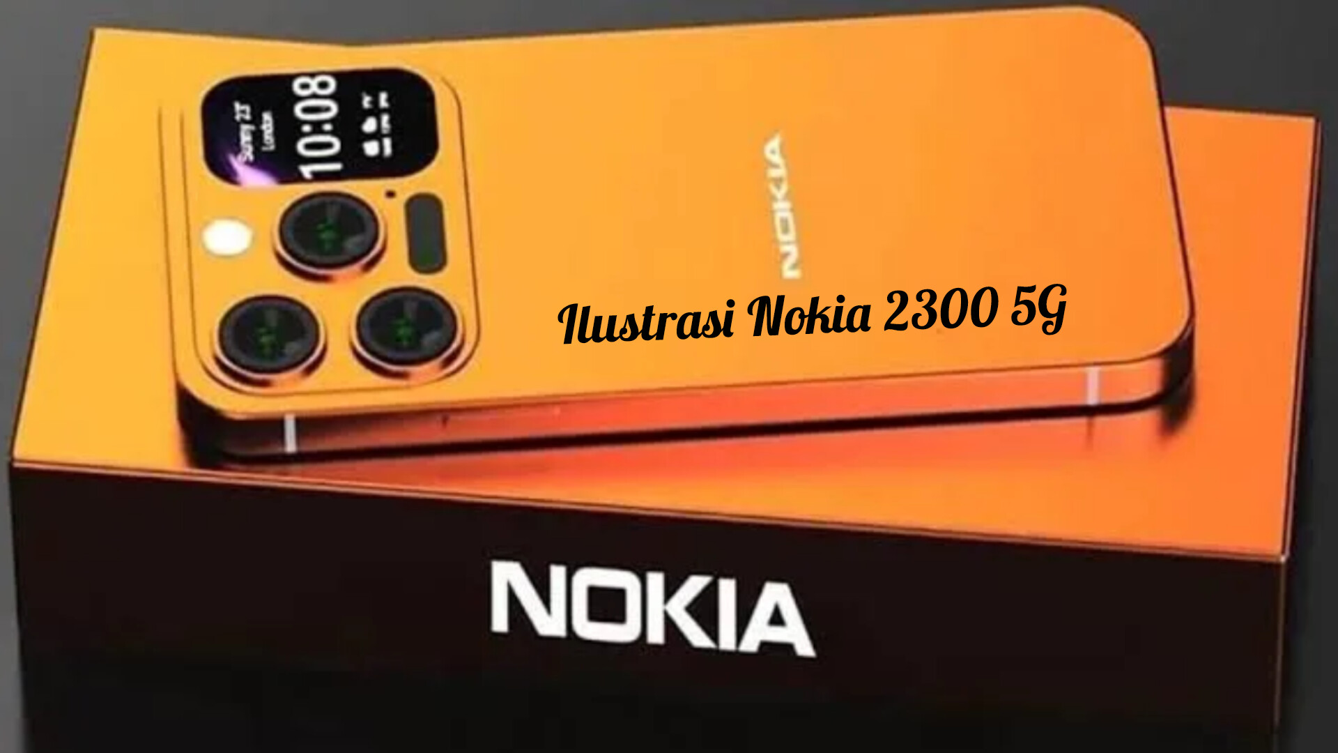 Nokia 2300 5G: Desain Klasik ala iPhone, Fitur Modern, dan Kamera Canggih!