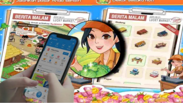 Lucky Market: Game Pertanian Virtual yang Bisa Hasilkan Saldo DANA?