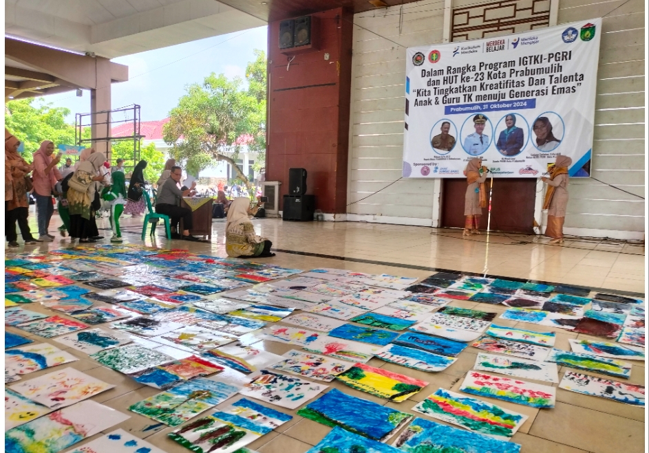 Meriahkan HUT ke-23, IGTK Prabumulih Gelar Perlombaan Kreatif untuk Anak