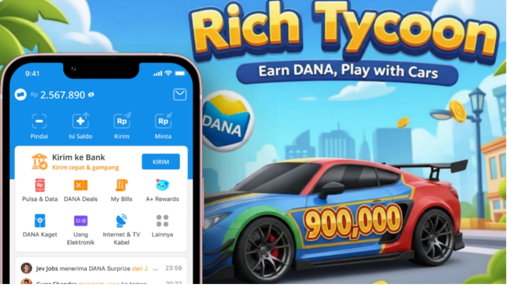 Main Sambil Rebahan, Bisa Dapat Saldo DANA? Intip Game Rich Tycoon